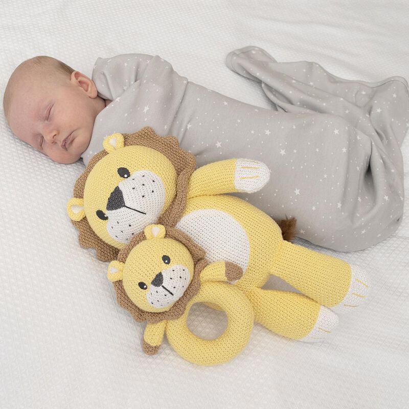 Living Textiles Leo Whimsical Softie Toy image number 1